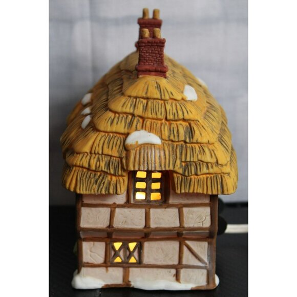 "Dickens' Village Cottage" Dept. 56 - Hand Painted Porcelain - Picture 4 of 7